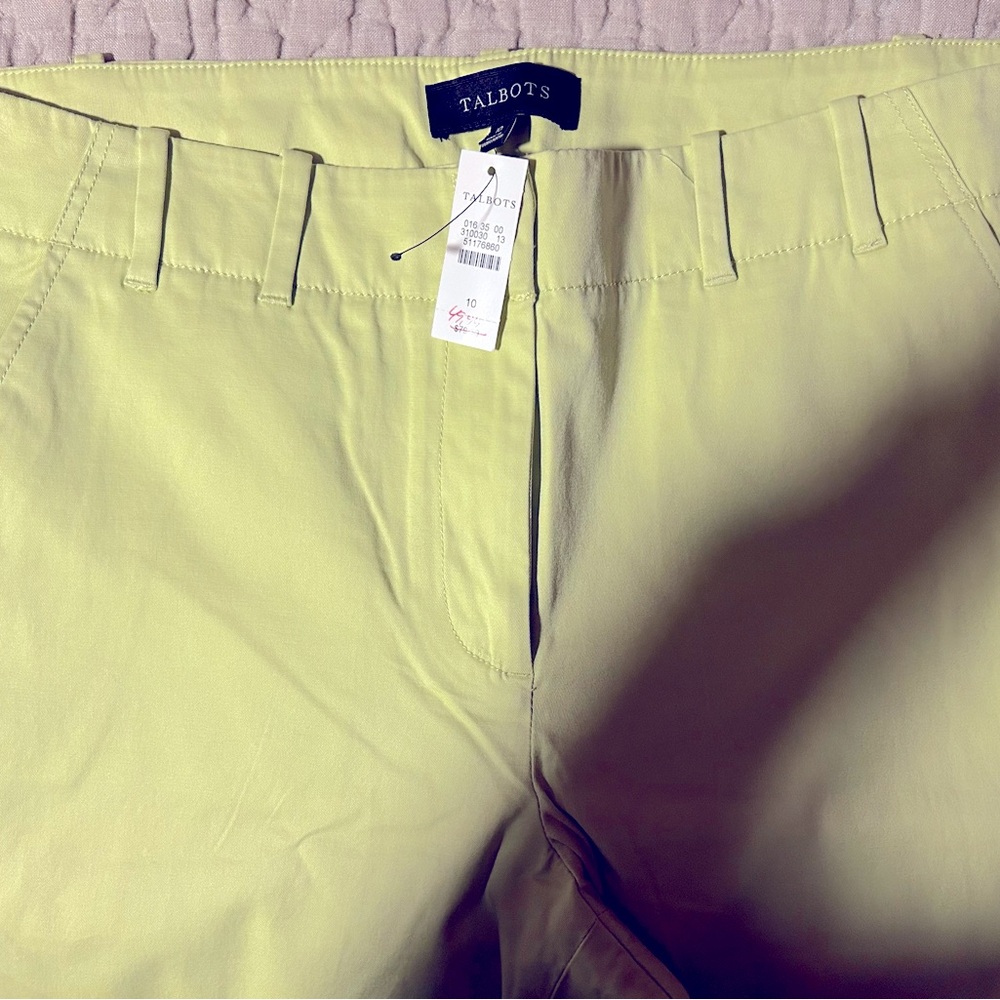 Talbots Soft Green Trousers